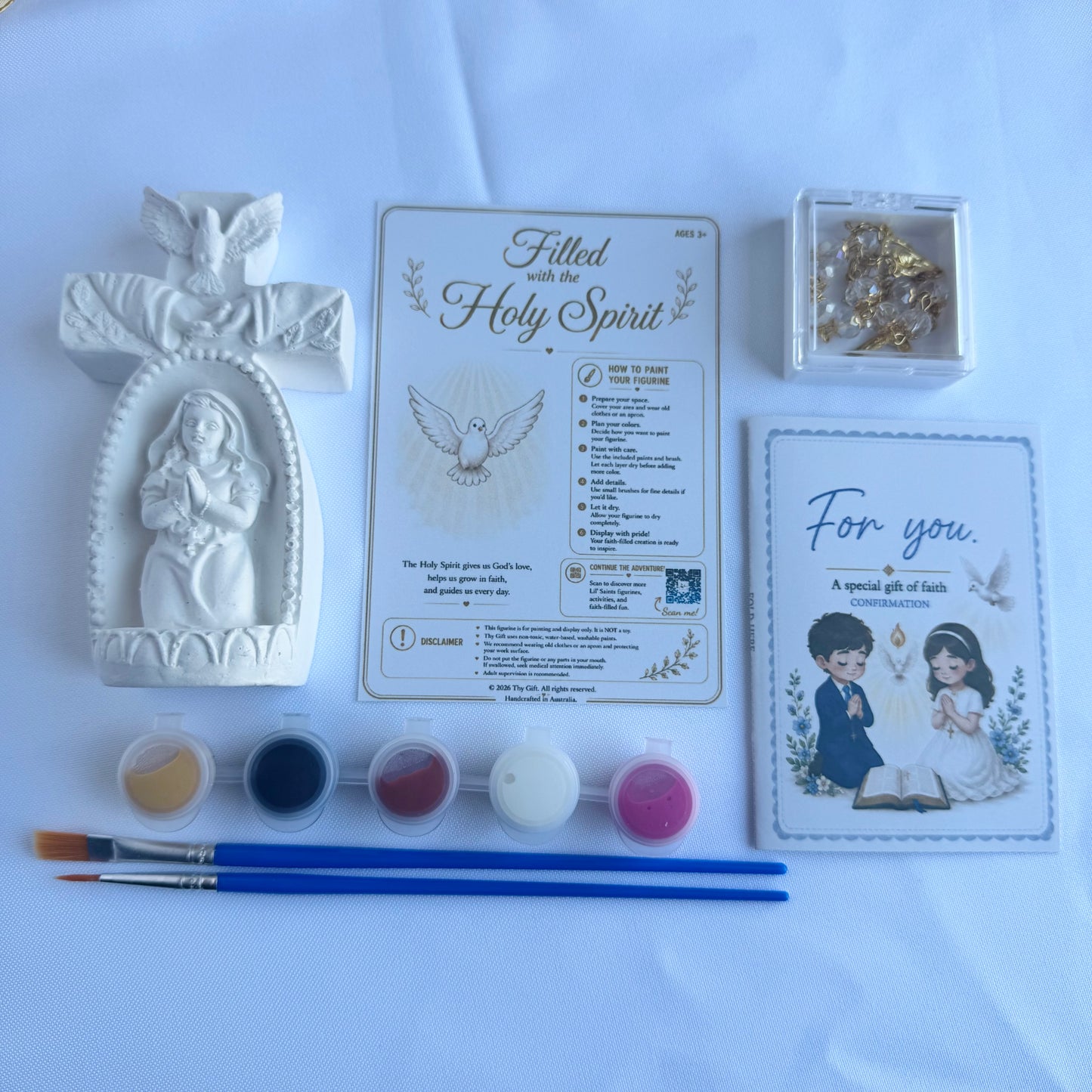 Faith Keepsake — Confirmation Gift Set for Girls