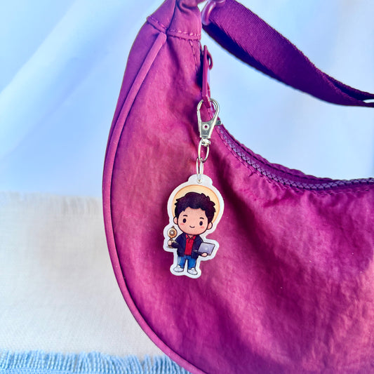 Saint Carlo Acutis Lil’ Saints Keychain | Thy Gift