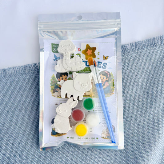 God’s Creatures Plaster Figurine Kit | Lil’ Saints by Thy Gift