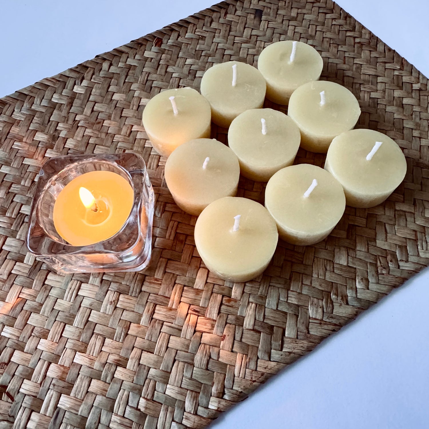 Beeswax Tealights