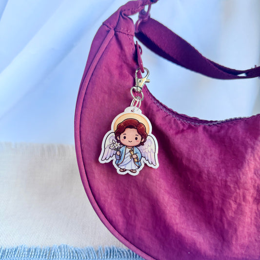 Saint Gabriel the Archangel Lil’ Saints Keychain | Thy Gift