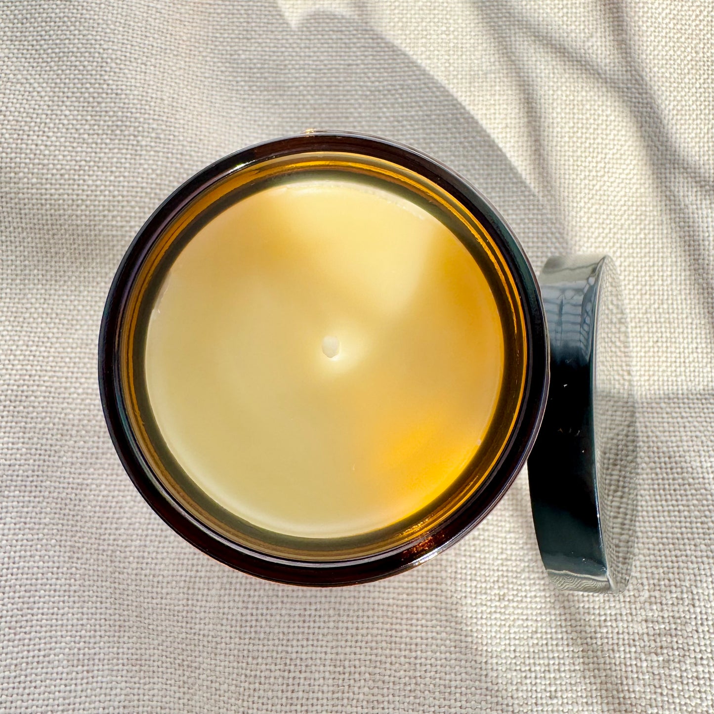 Mother Mary – Pure Beeswax Devotional Candle | 200g Amber Jar