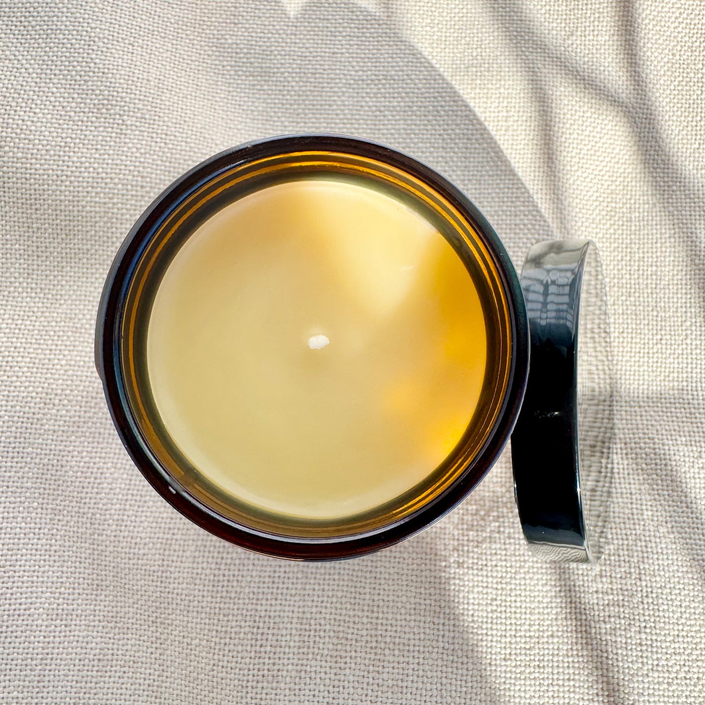St Joseph Pure Beeswax Devotional Candle | 200g Amber Jar
